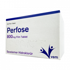 Перфозе Perfose :: Севеламер :: (полный аналог Ренагель, Селамерекс) табл. 800мг 180шт.