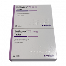 Эутирокс 75мкг табл. №100